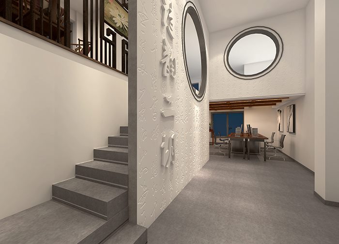 詩(shī)韻二胡無(wú)錫辦公室裝修設(shè)計(jì)